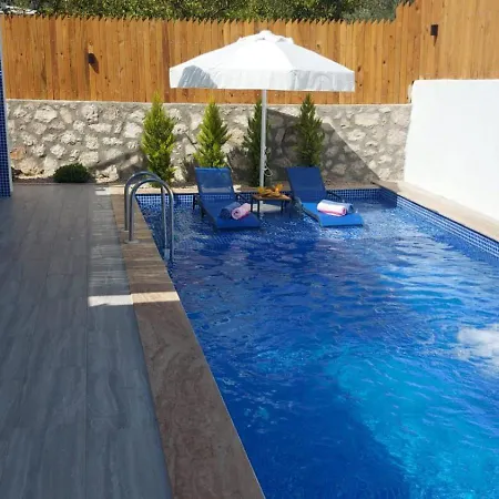 Yesilkoey 1 Bedroom Secluded With Private Pool Hot Tub Kalkan